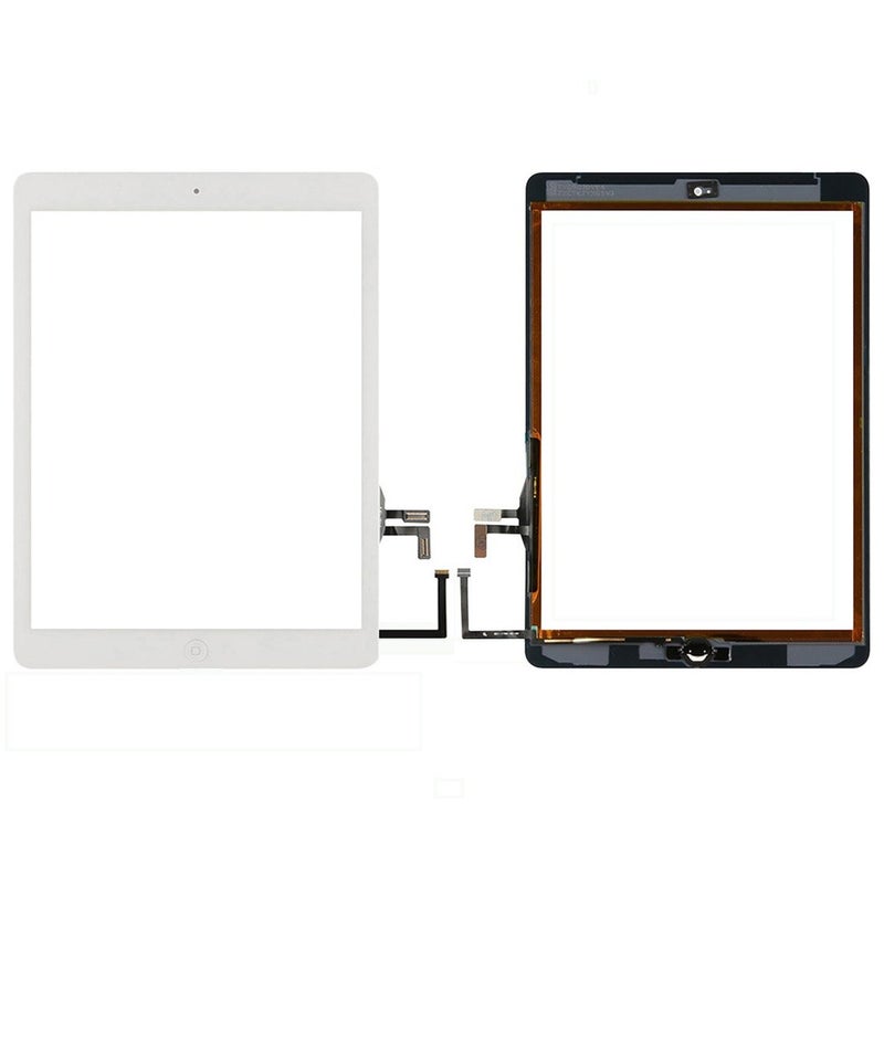 Zentop for White IPad Air 1st Generation Touch Screen Digitizer Glass Replacement Modle A1474 A1475 A1476 with Home Button,Camera Holder,Preinstalled Adhesive,Tool Kit. - Image 2